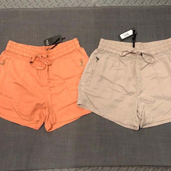 Classic Tencel Shorts (Brown)